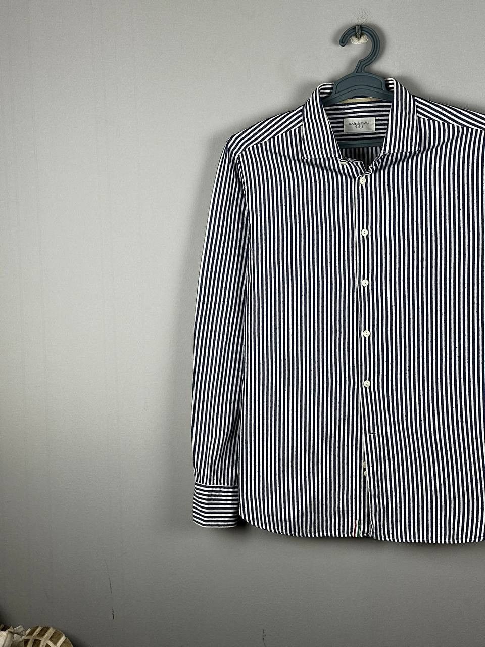 Tintoria Mattei Vintage Tintoria Mattei 954 Shirt Italy Slim Luxury Size US M / EU 48-50 / 2 - 2 Thumbnail