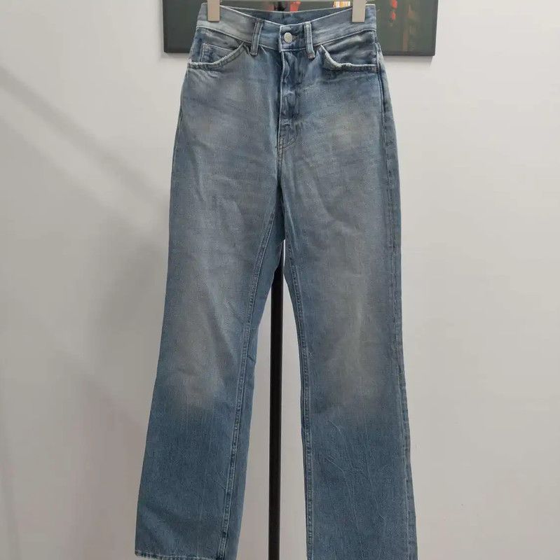 Acne Studios Acne Studios Light Blue Women's Denim Pants Size 23" - 1 Thumbnail