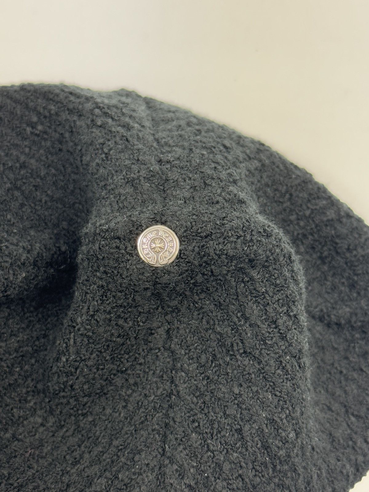 Chrome Hearts PONY HAIR CROSS PATCH BEANIE Size ONE SIZE - 4 Thumbnail
