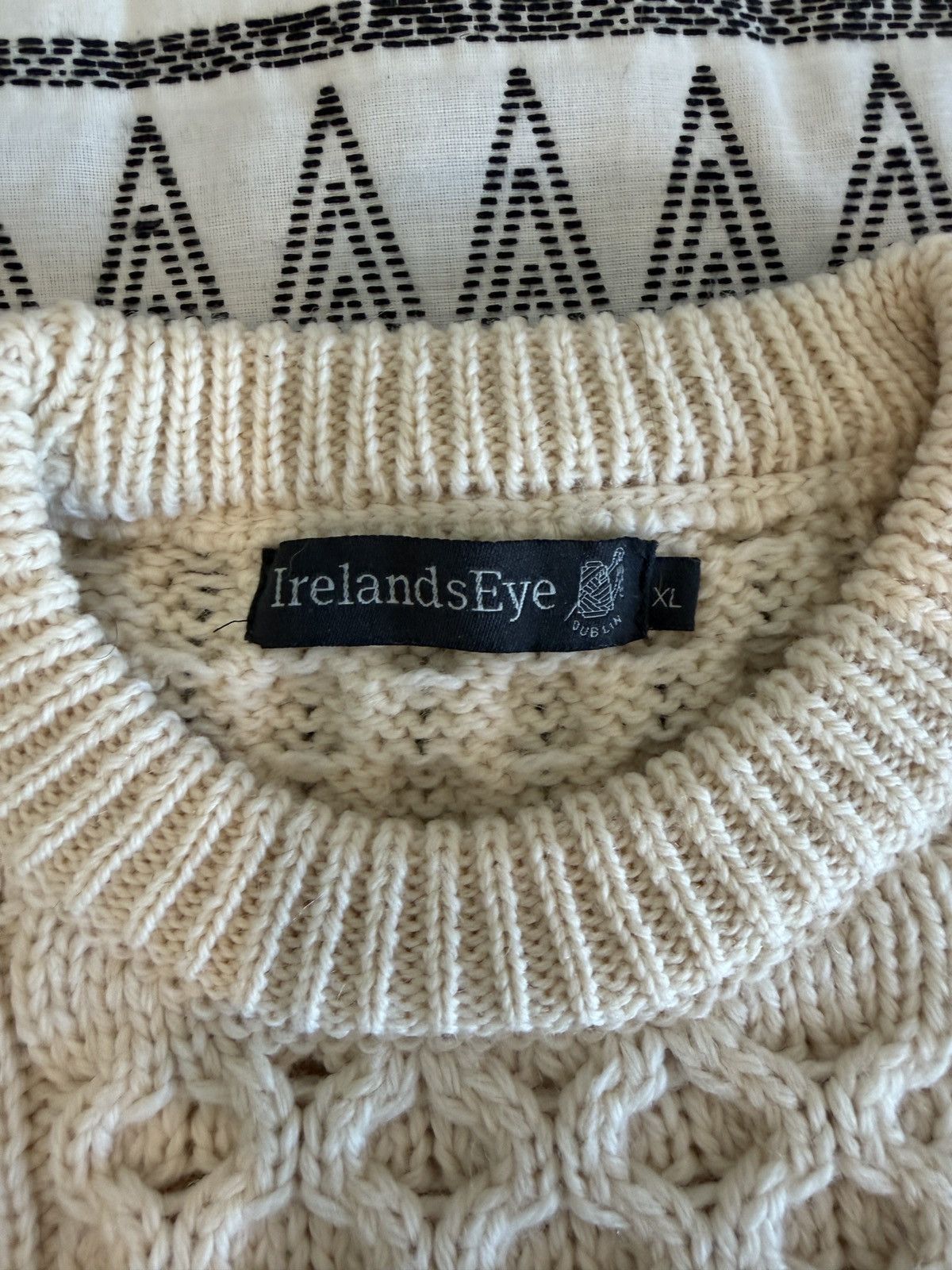 Other Fishermans 100% Wool Sweater Size US XL / EU 56 / 4 - 2 Thumbnail