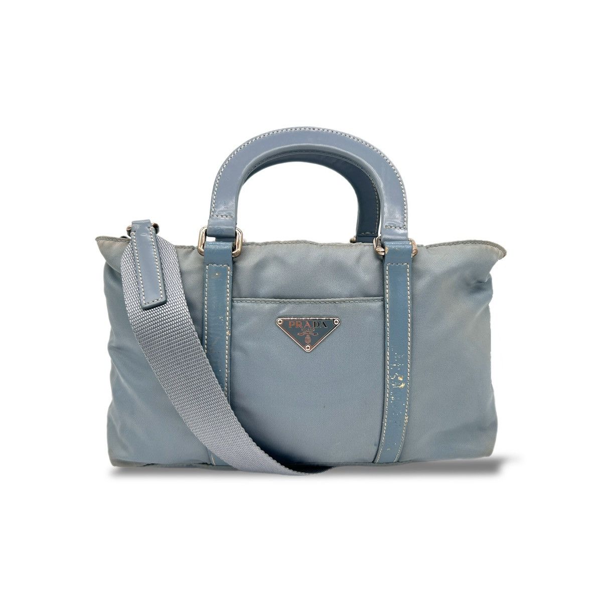 Prada Vintage Prada Handbag w/ Shoulder Strap Size ONE SIZE - 5 Thumbnail