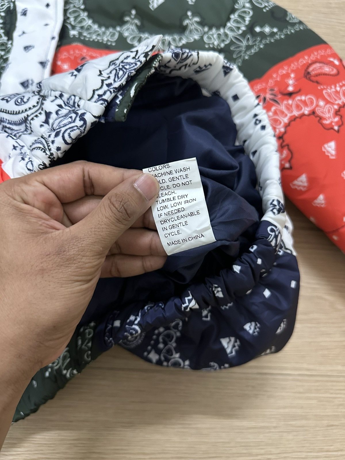 Designer Rare Beautiful Parody Kapital Bandana/Paisley Puffer Jacket Size US S / EU 44-46 / 1 - 11 Thumbnail