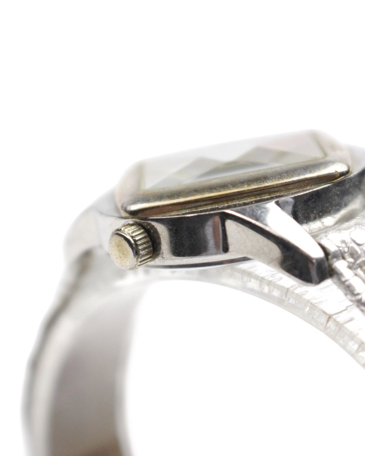 Hysteric Glamour 2000S URI GELLER DIAMOND FACE ANGEL WINGS SILVER WATCH Size ONE SIZE - 4 Thumbnail