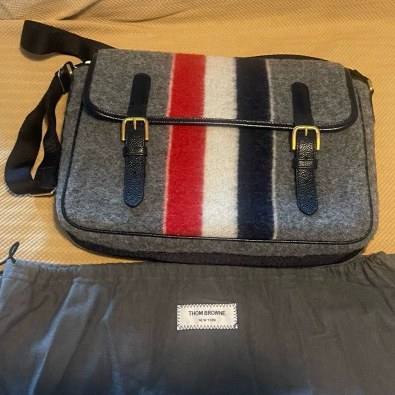 Thom Browne Thom Browne messenger bag Size ONE SIZE - 3 Thumbnail