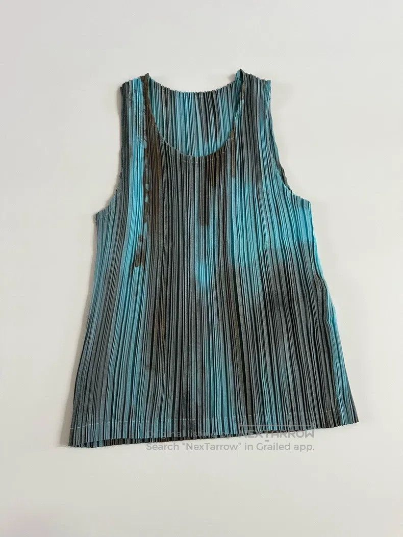 Issey Miyake Issey Miyake Blue Vest Size M / US 6-8 / IT 42-44 - 1 Thumbnail