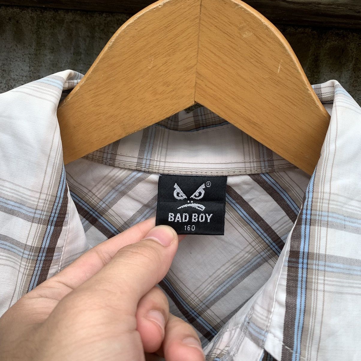 Japanese Brand VINTAGE Y2K BADBOY SLEEVE BUTTON UP SHIRT Size US M / EU 48-50 / 2 - 4 Thumbnail