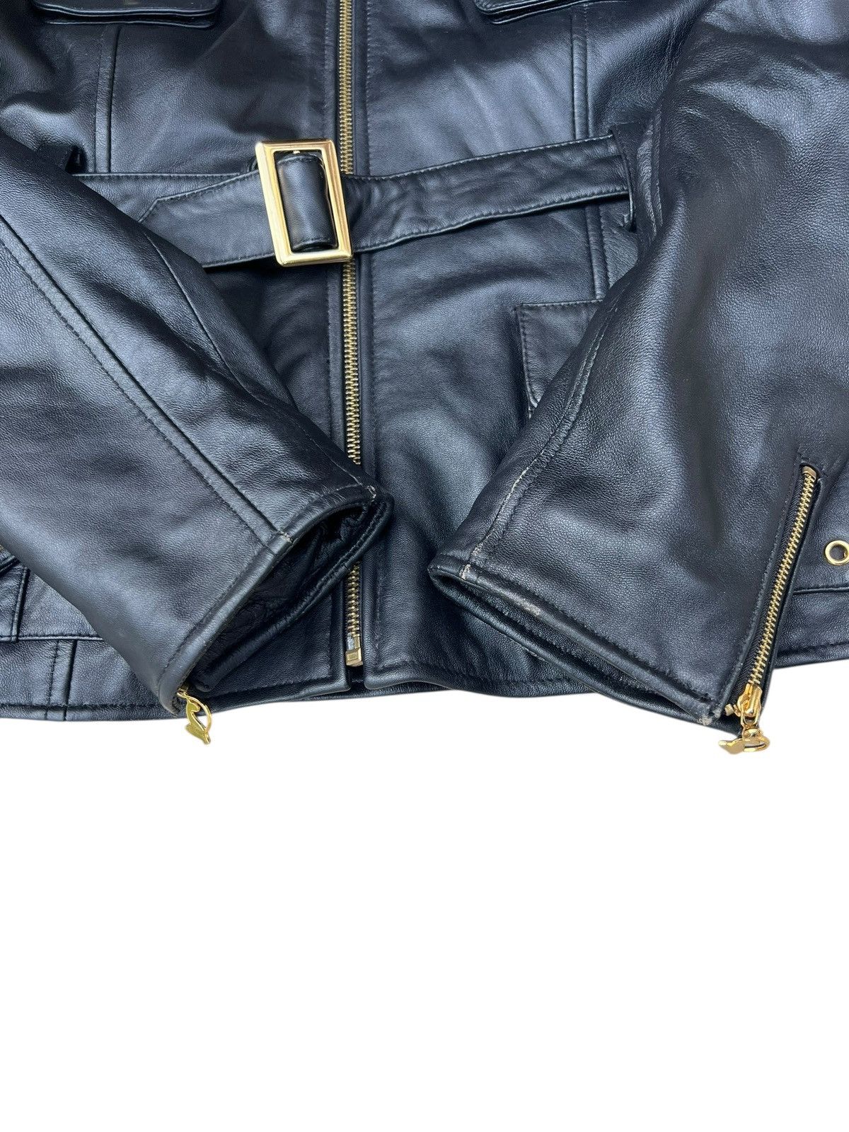 Leather Baby Phat Nappa Leather Jacket Hoodie Size L / US 10 / IT 46 - 12 Thumbnail