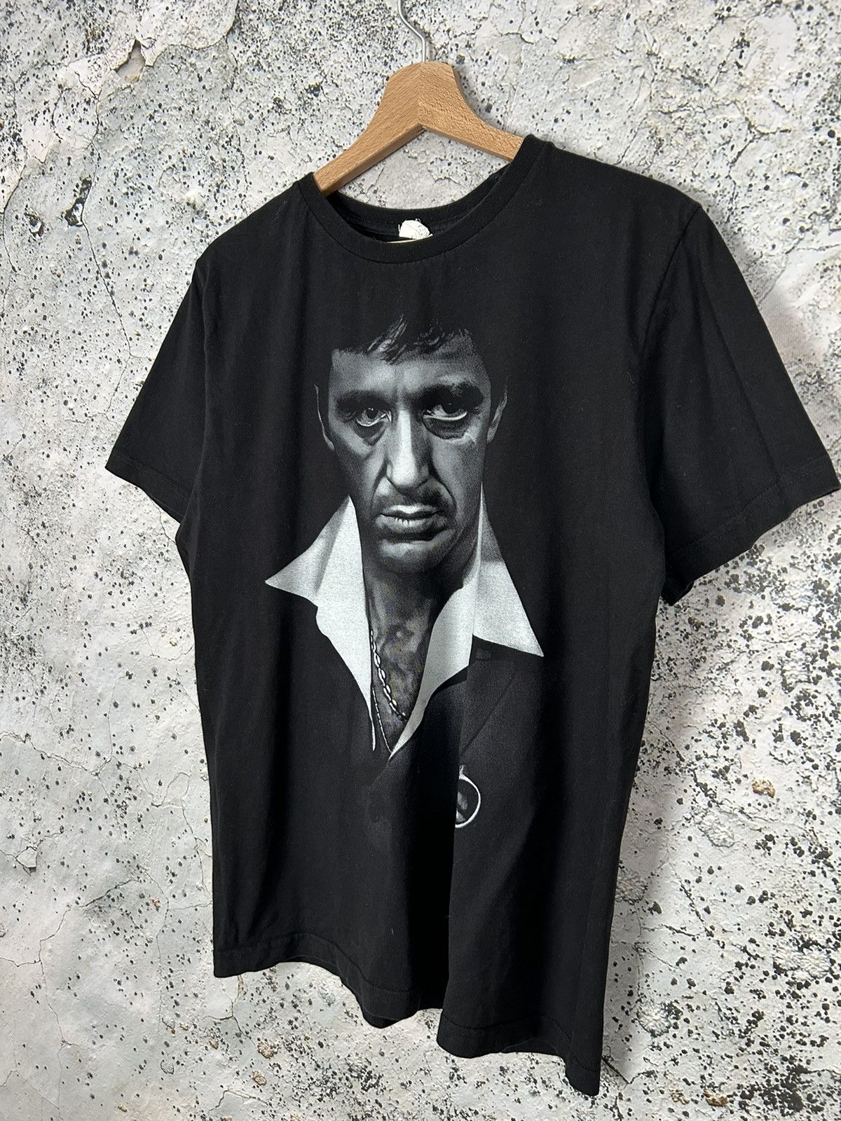 Vintage Vintage Scarface Tony Montana Graphic Tee 90s Movie Film Size US L / EU 52-54 / 3 - 2 Thumbnail