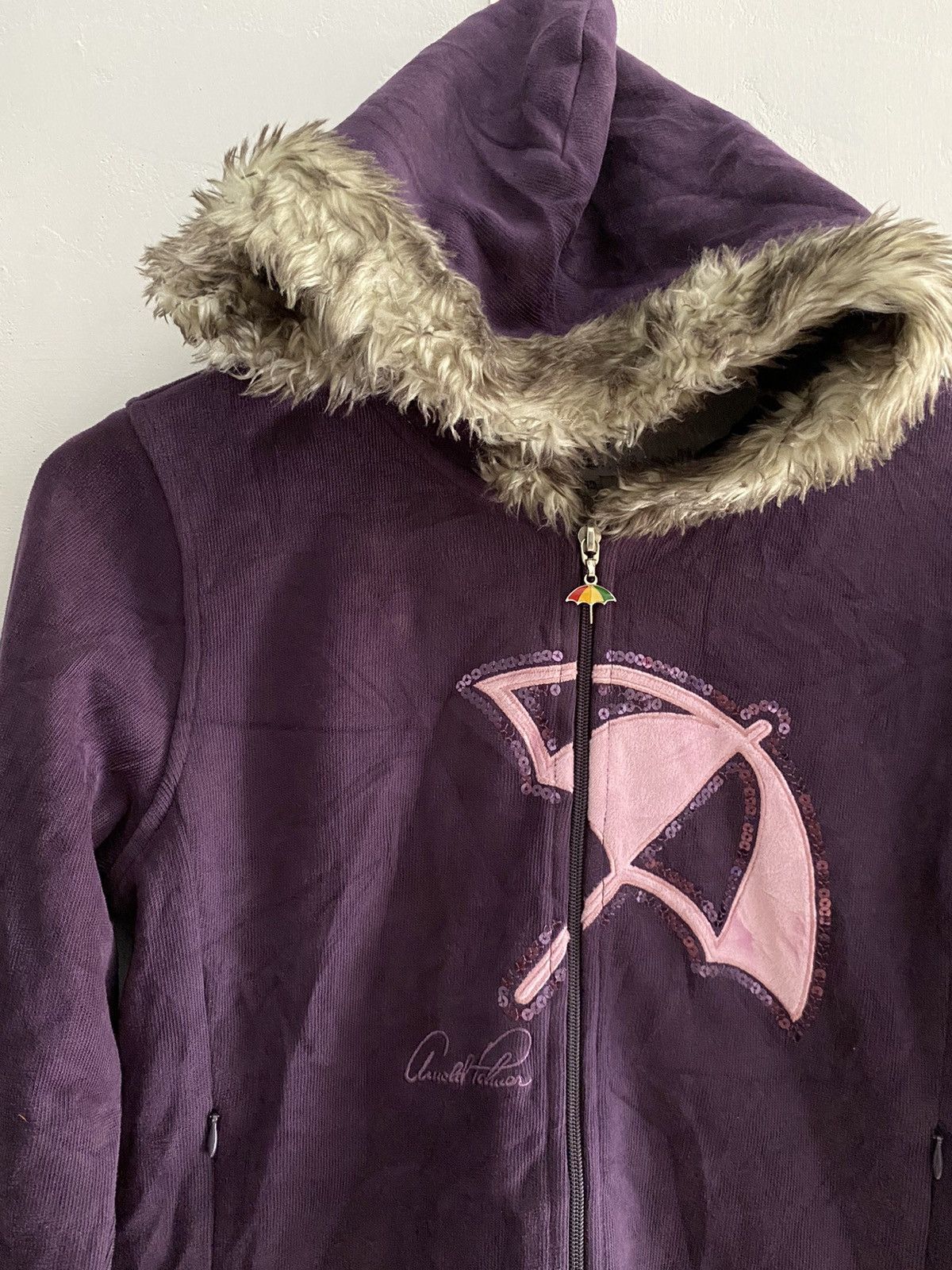 If Six Was Nine × Japanese Brand × Le Grande Bleu (L.G.B.) Vintage arnold palmer fur youth style bleached hoodie Size US S / EU 44-46 / 1 - 4 Thumbnail