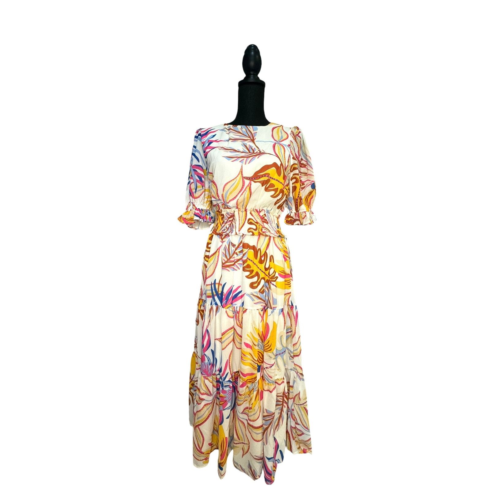 Other BOHO Floral Flying Tomato Dress Fall Ruffle Puff Sleeve sml Size S / US 4 / IT 40 - 7 Thumbnail