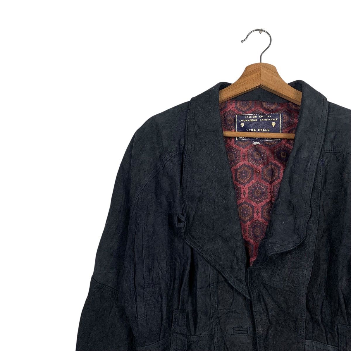 Other Lavorazione Artigianale Women Leather Jacket Made In Italy Size XS / US 0-2 / IT 36-38 - 6 Thumbnail
