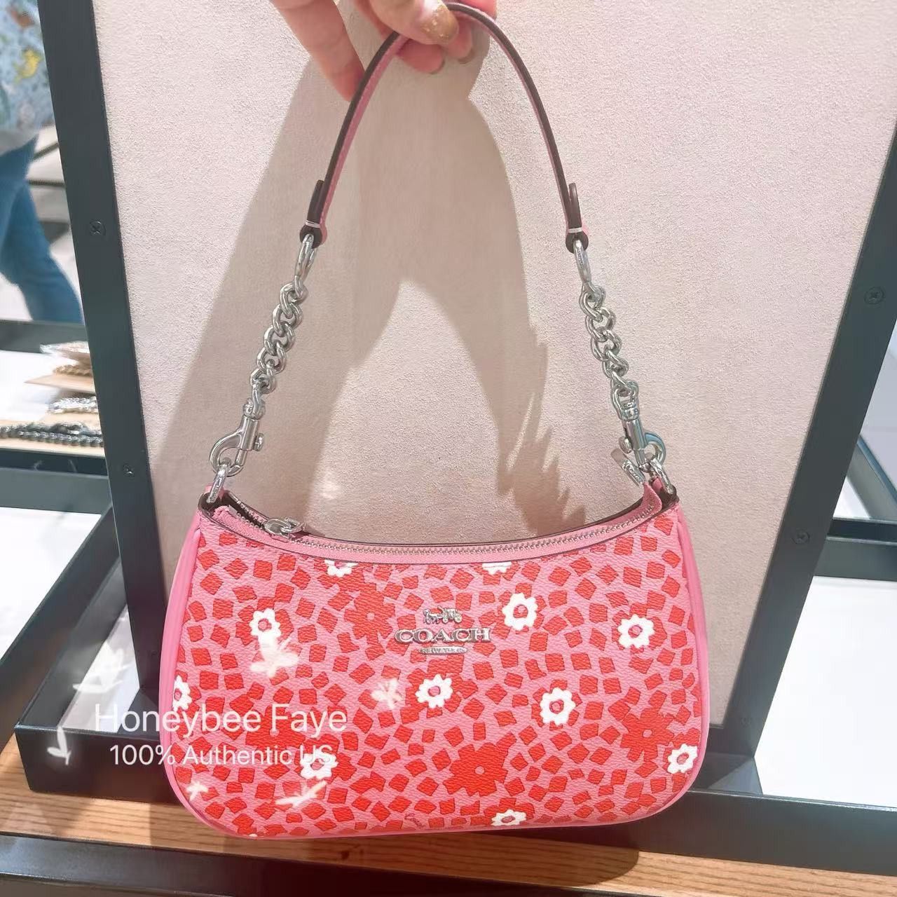 Coach Teri Shoulder Bag With Floral Print CBI52 Size ONE SIZE - 1 Thumbnail