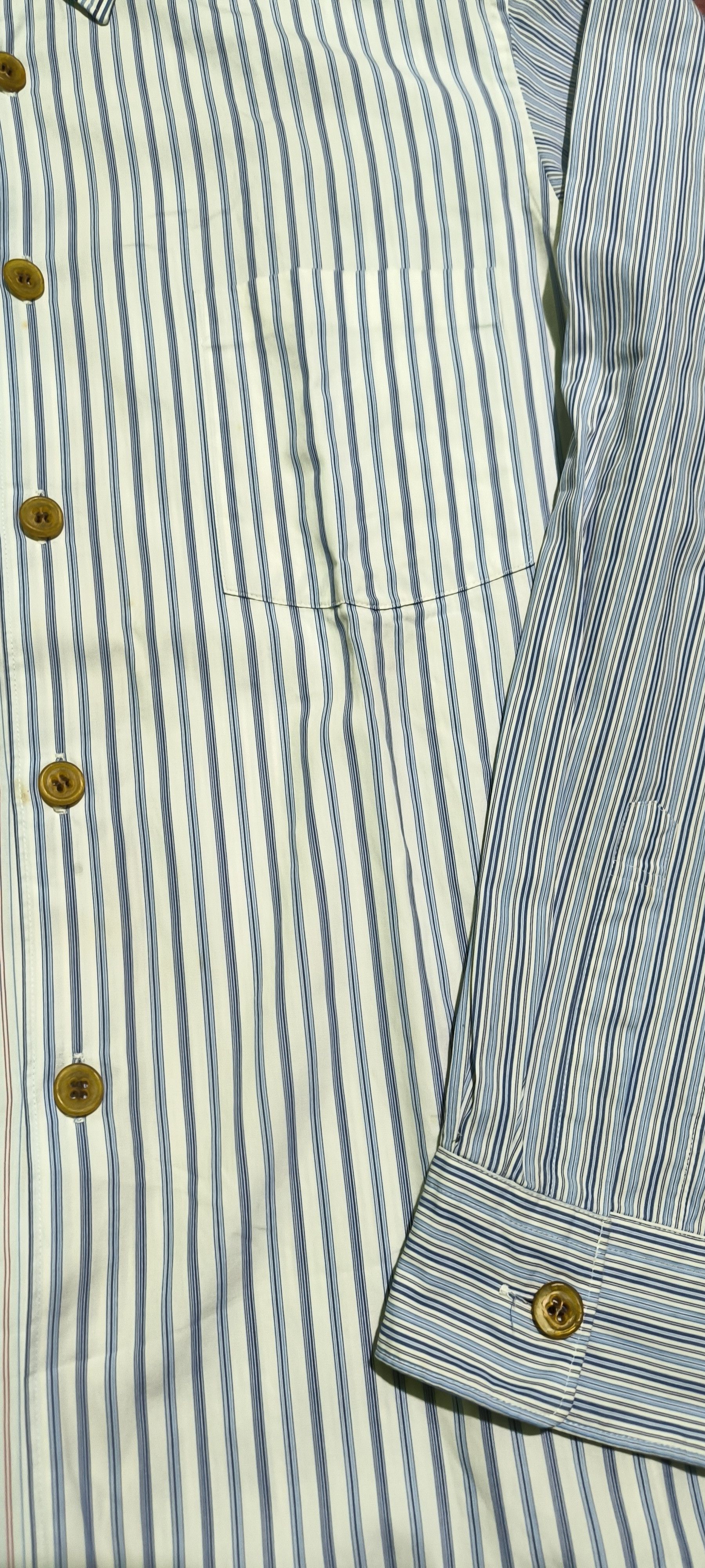 Comme des Garcons Homme Plus Comme des Garcons Homme Plus Multicolour Stripe Shirt Size US L / EU 52-54 / 3 - 3 Thumbnail