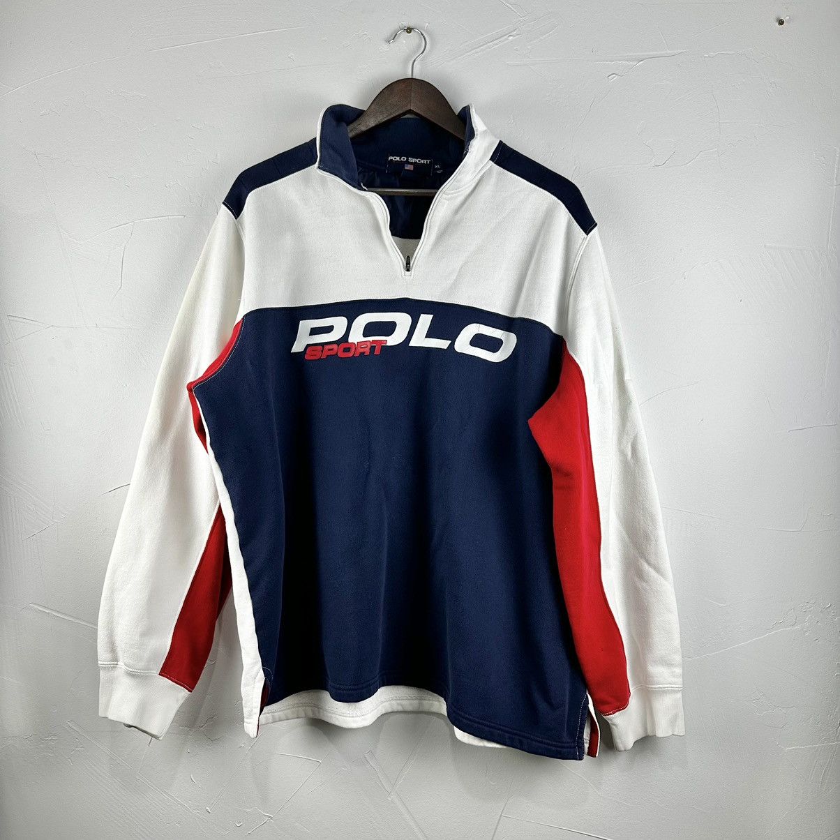 Vintage polo sport quarter zip hotsell