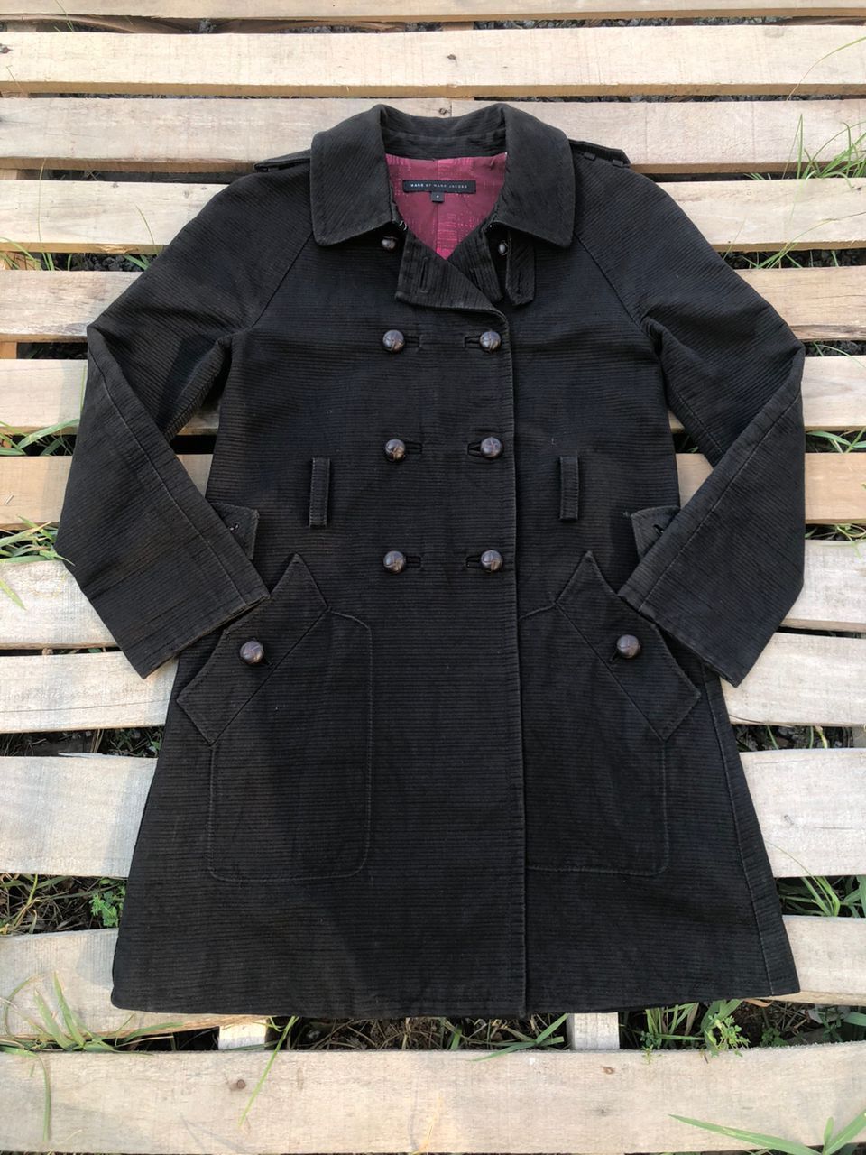 Marc Jacobs Marc by Marc Jacobs Long Coat Jacket Size S / US 4 / IT 40 - 1 Thumbnail
