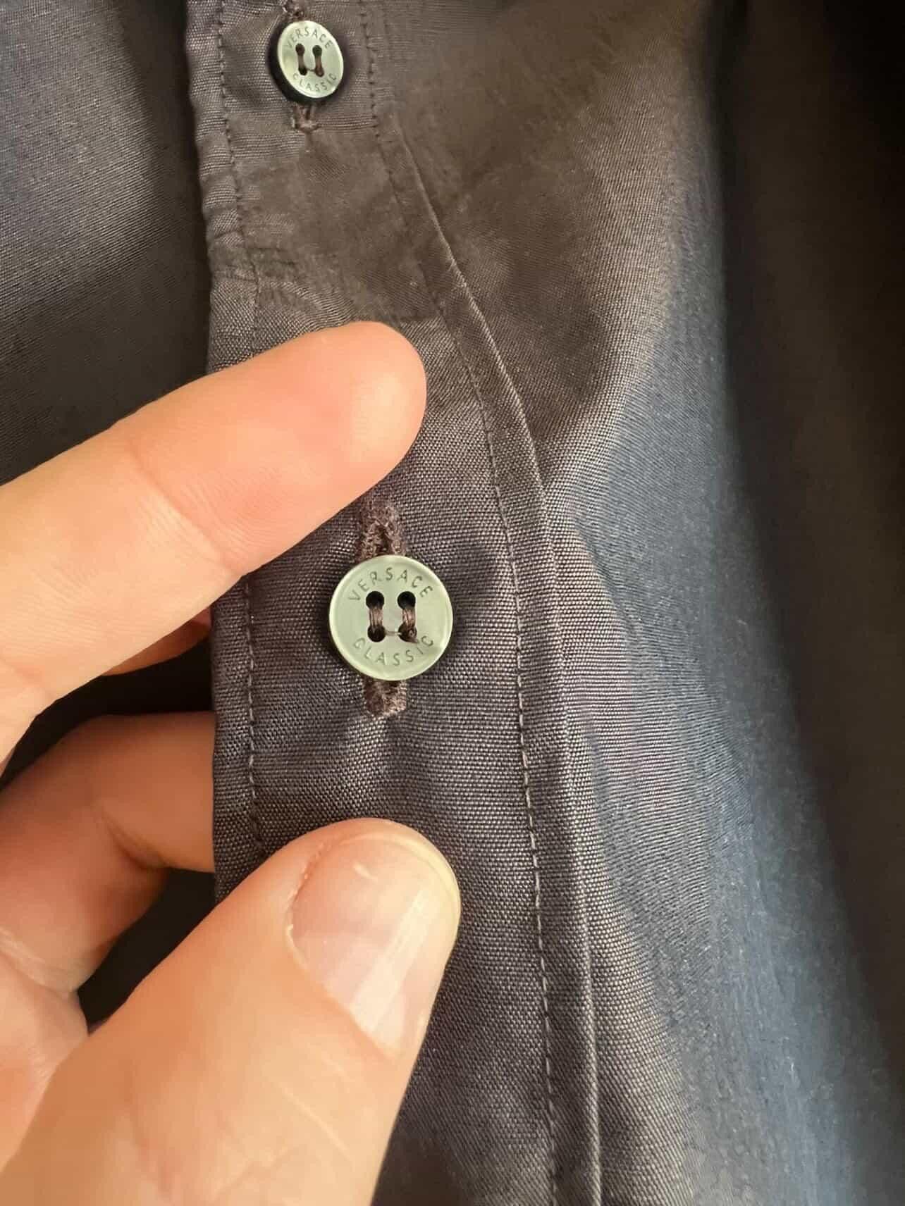Versace Versace shirt button up 💥🔥 Size US L / EU 52-54 / 3 - 3 Thumbnail