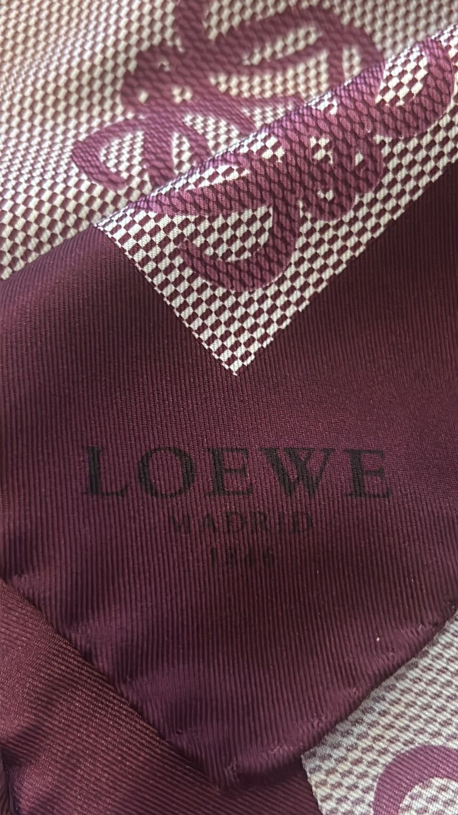 Loewe Loewe Silk Scarf Size ONE SIZE - 3 Thumbnail