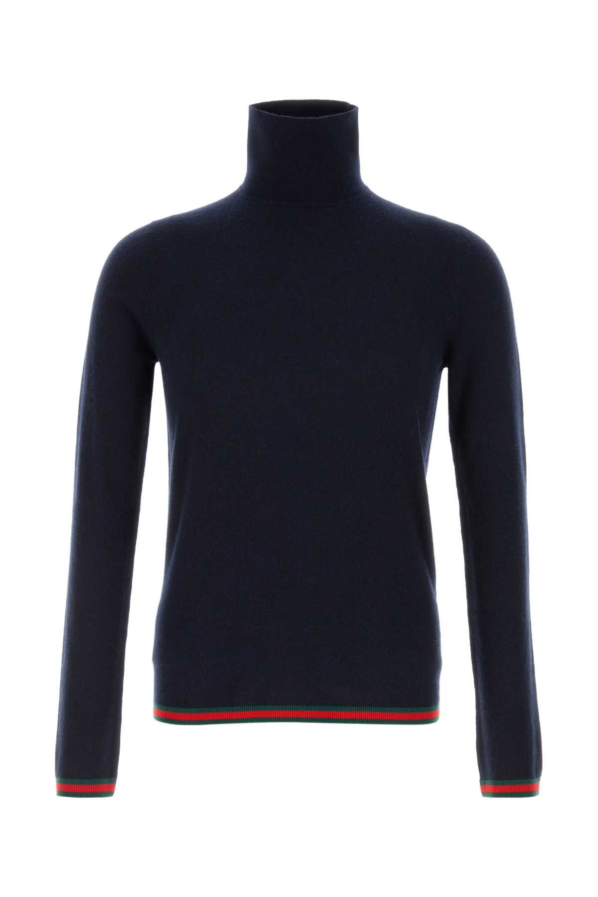 Gucci Midnight Blue Cashmere Sweater Size US S / EU 44-46 / 1 - 1 Thumbnail