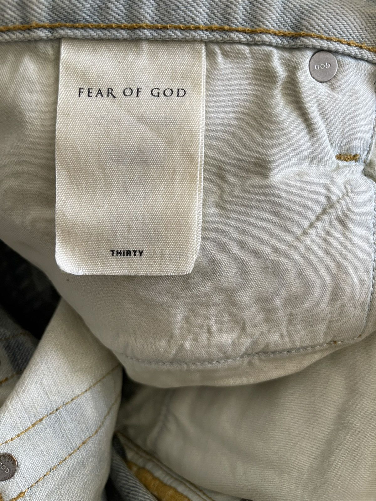 Fear of God Fear Of God Fifth Collection Jeans Size US 30 / EU 46 - 4 Thumbnail