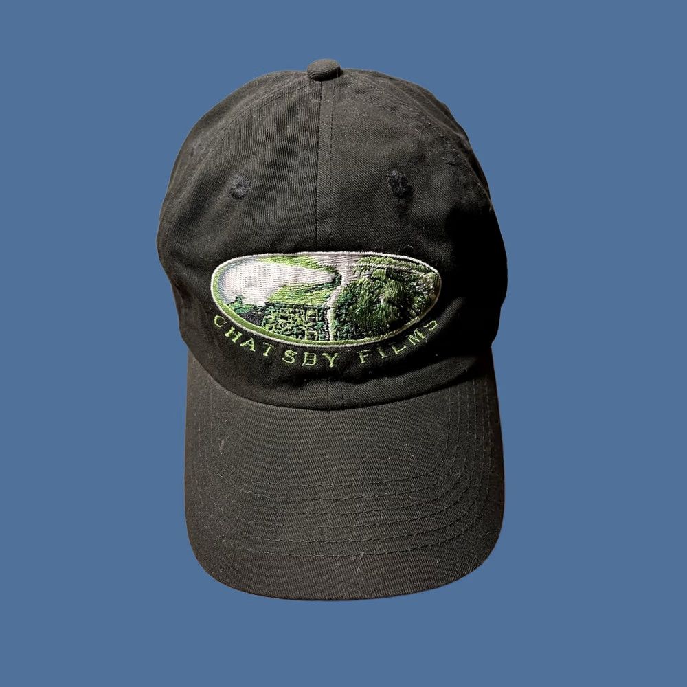 Vintage Chatsby Films Hat One Size Black Gilby's Baseball Cap Mens Adjustable Twill Cotton Vintage Movie Theme Size ONE SIZE - 1 Thumbnail