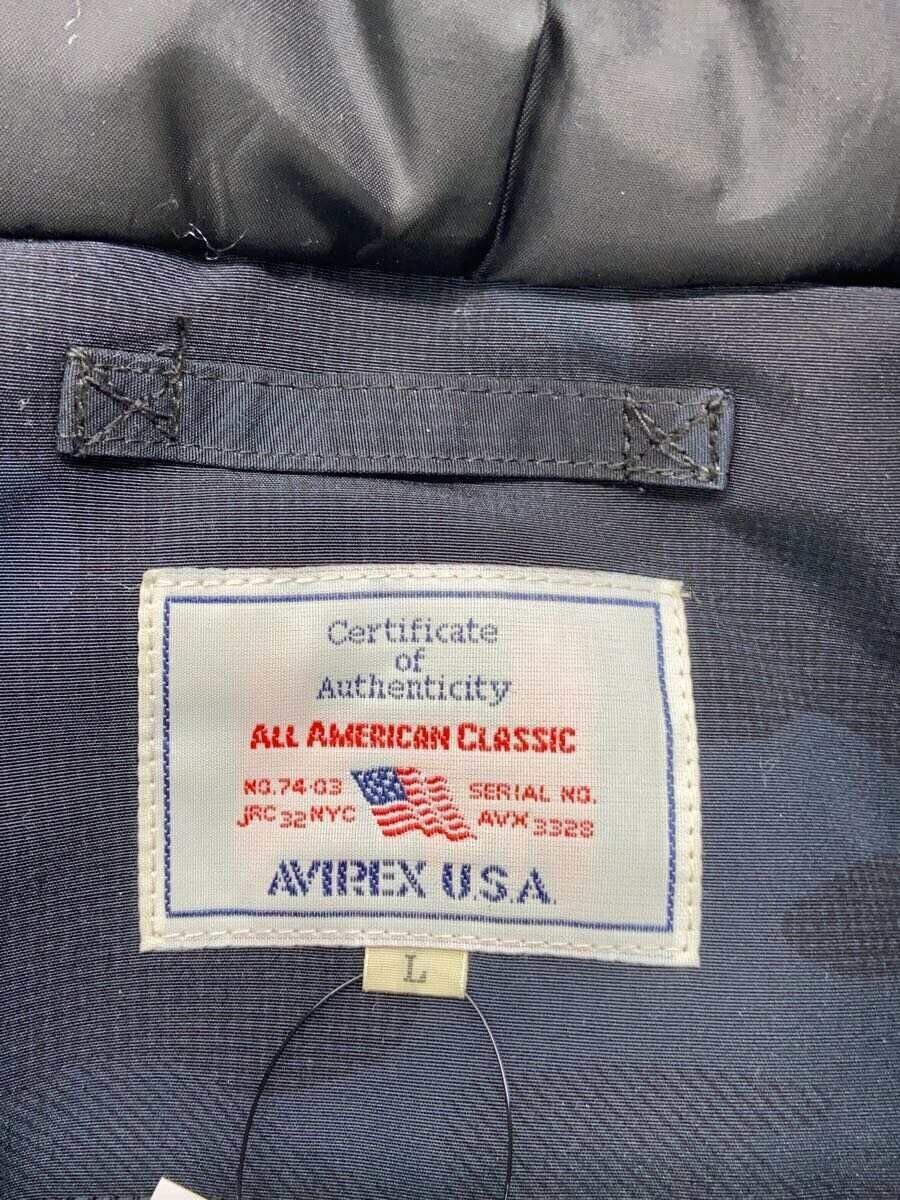 Avirex Avirex Padded Blouson Camouflage Polyester Jacket Navy Size US L / EU 52-54 / 3 - 3 Thumbnail
