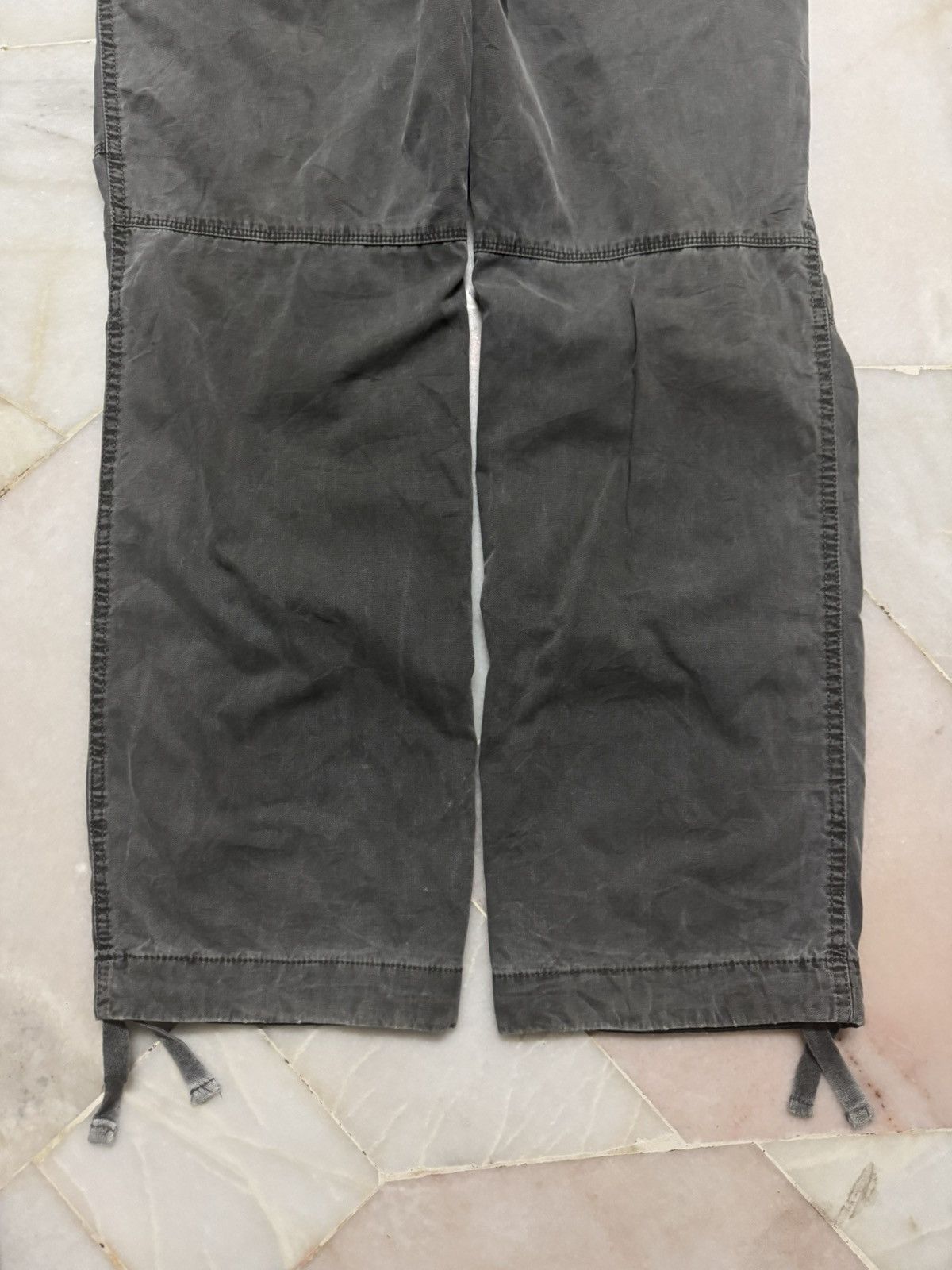 Uniqlo 💥VINTAGE 90s UNIQLO FAFED ZIPPER WORKWEAR THRASHED CARGO Size US 38 / EU 54 - 13 Thumbnail