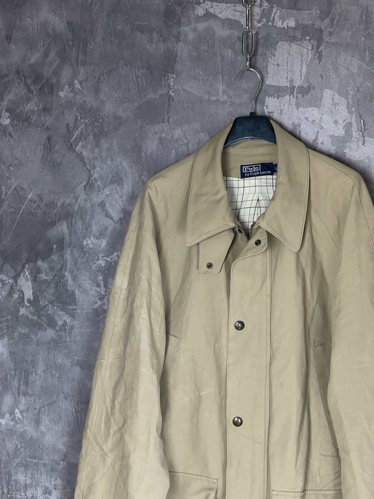 Ralph Lauren Polo Ralph Lauren Classic Luxury Zip Beige Jacket Size US L / EU 52-54 / 3 - 4 Thumbnail