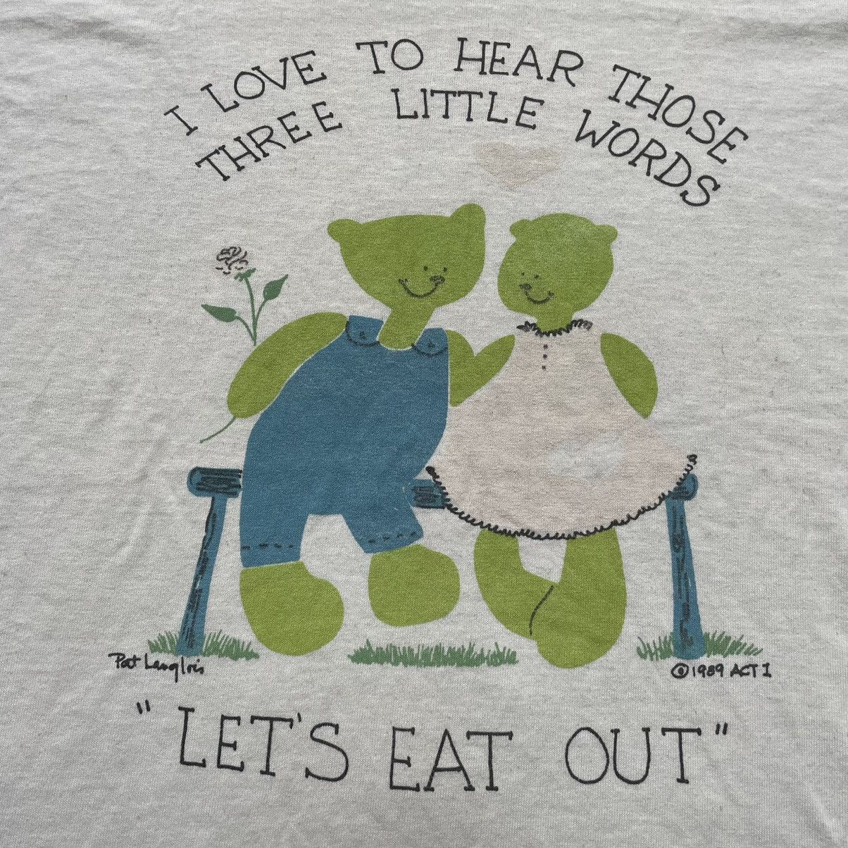 Vintage Vintage Y2K Sun Faded Graphic Tee Lets Eat Bears Skate XL Size US XL / EU 56 / 4 - 4 Thumbnail