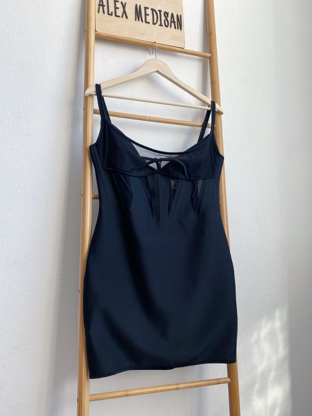 Mugler Mugler x H&M Corset-style Mini Dress Size M / US 6-8 / IT 42-44 - 9 Thumbnail