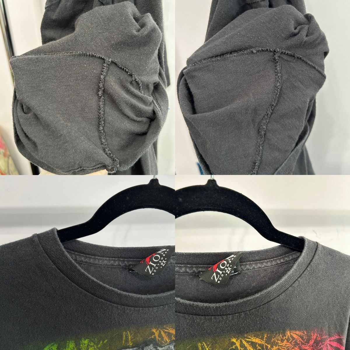 Zion Rootswear Zion Rootswear Bob Marley 2009 Graphic Tshirt Sz 2X - "Joey" Size US XXL / EU 58 / 5 - 19 Thumbnail
