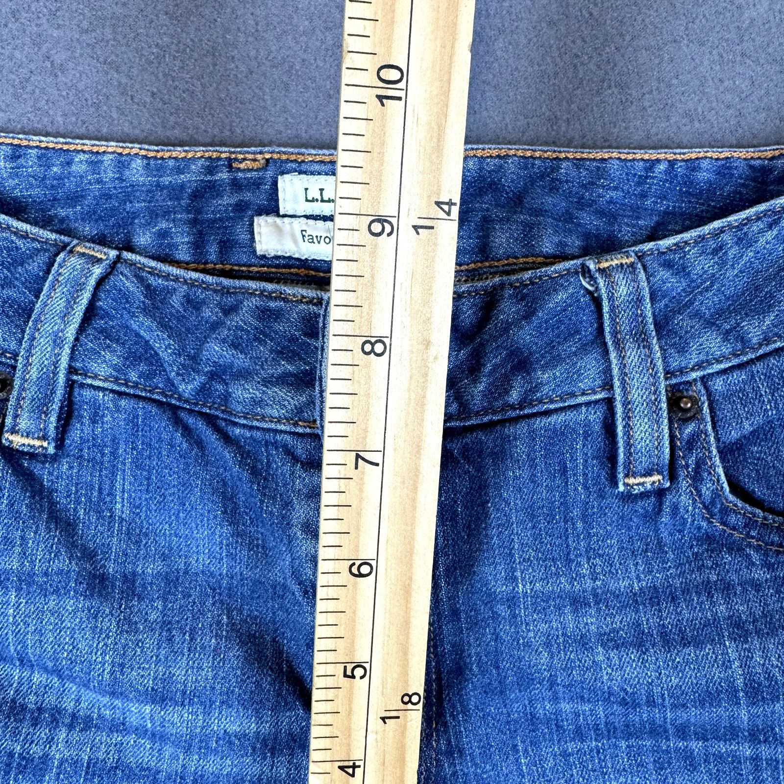 L.L. Bean L.L. Bean Jeans Women's Size 4 (27x28) Favorite Fit Size 27" / US 4 / IT 40 - 6 Thumbnail