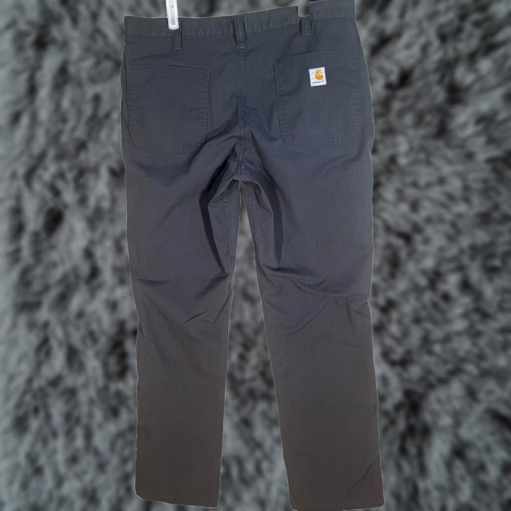 Carhartt Carhartt Pants Mens 36x33 Gray Ripstop Relaxed Fit Workwear Casual 74533-33 Size US 36 / EU 52 - 1 Thumbnail