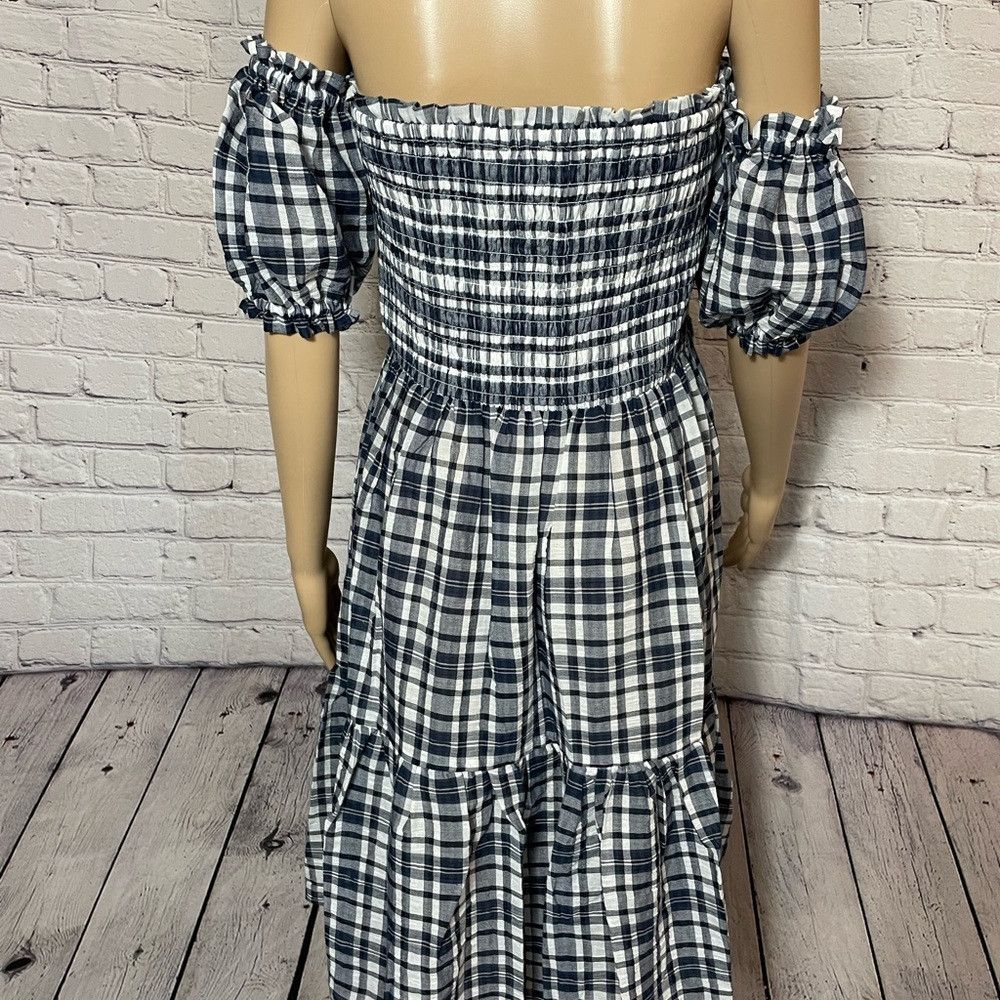 Tommy Hilfiger NWT New $119 Tommy Hilfiger Smocked Off Shoulder Puff Sleev Size XL / US 12-14 / IT 48-50 - 5 Thumbnail