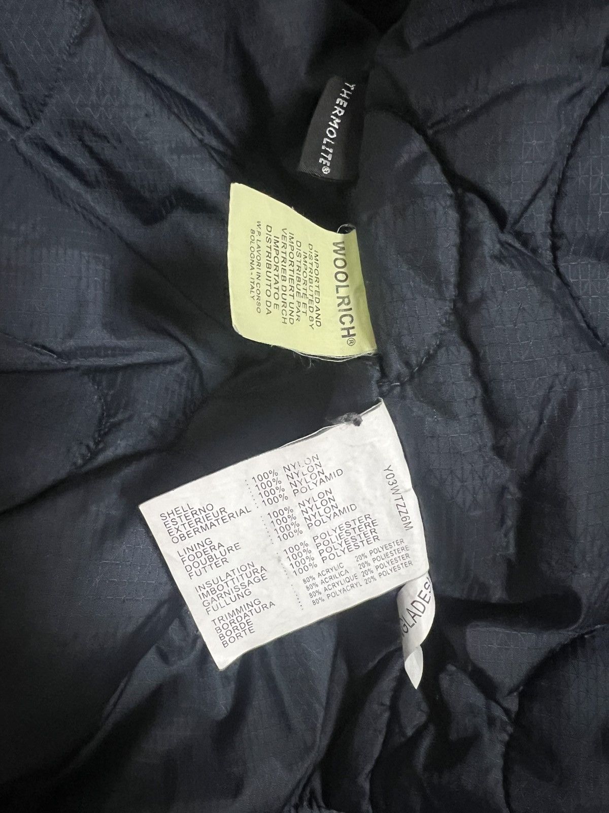 Woolrich Woolen Mills Woolrich jacket dark blue m fur Size US M / EU 48-50 / 2 - 9 Thumbnail