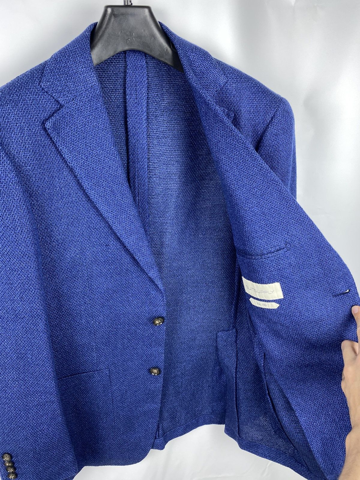 Suitsupply Suitsupply Havana Patch UL Blazer Silk Linen Men 48 UK/US38 Size 38R - 10 Thumbnail