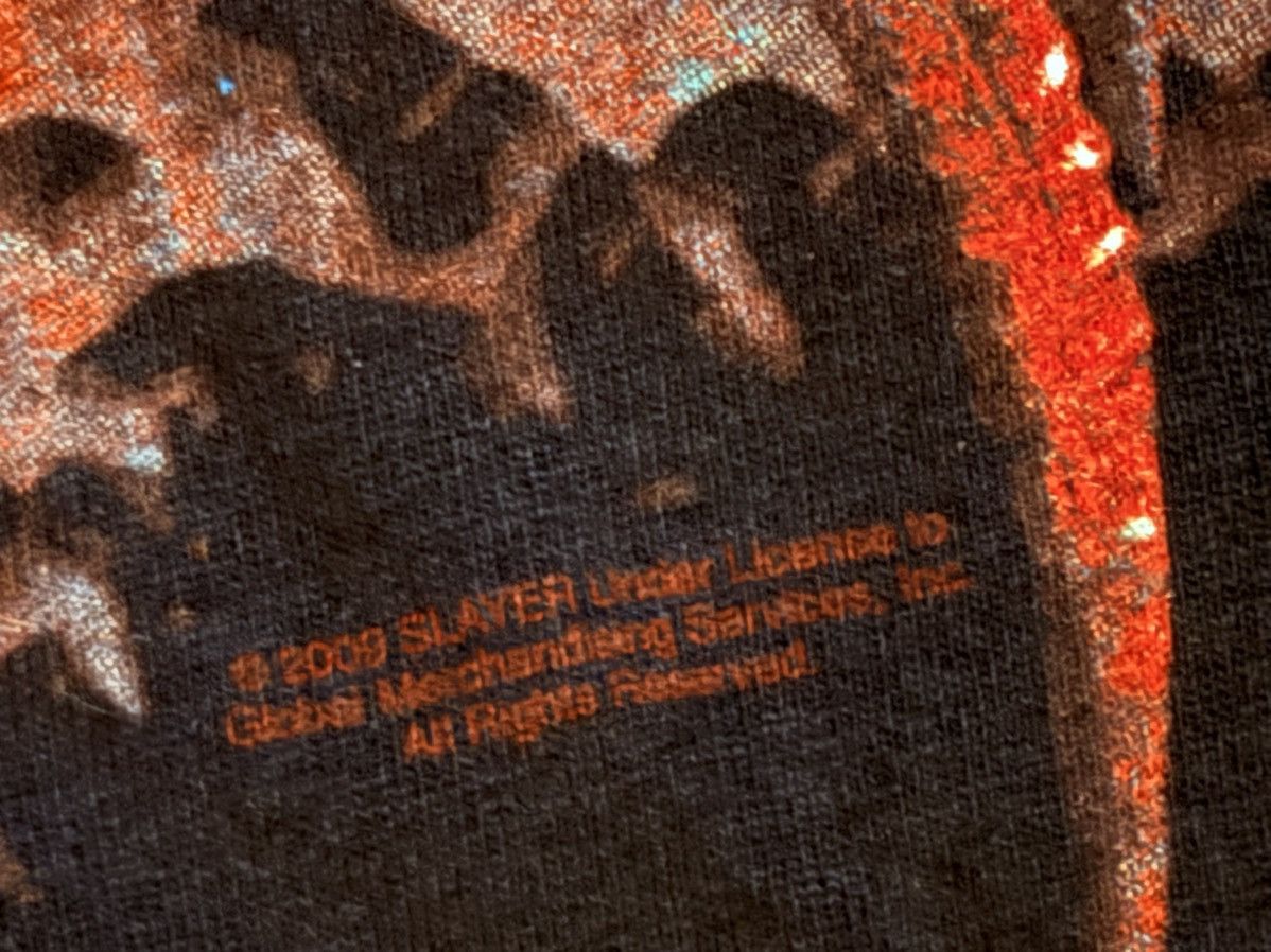 Vintage Slayer band tshirt 2010 workd tour Size US M / EU 48-50 / 2 - 4 Thumbnail