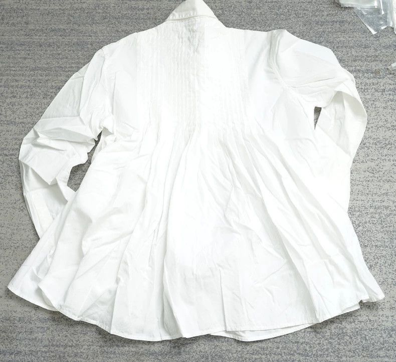 Yohji Yamamoto Yohji Yamamoto Pleated A-Line Shirt Dress by Yohji Yamamot Size US S / EU 44-46 / 1 - 6 Thumbnail