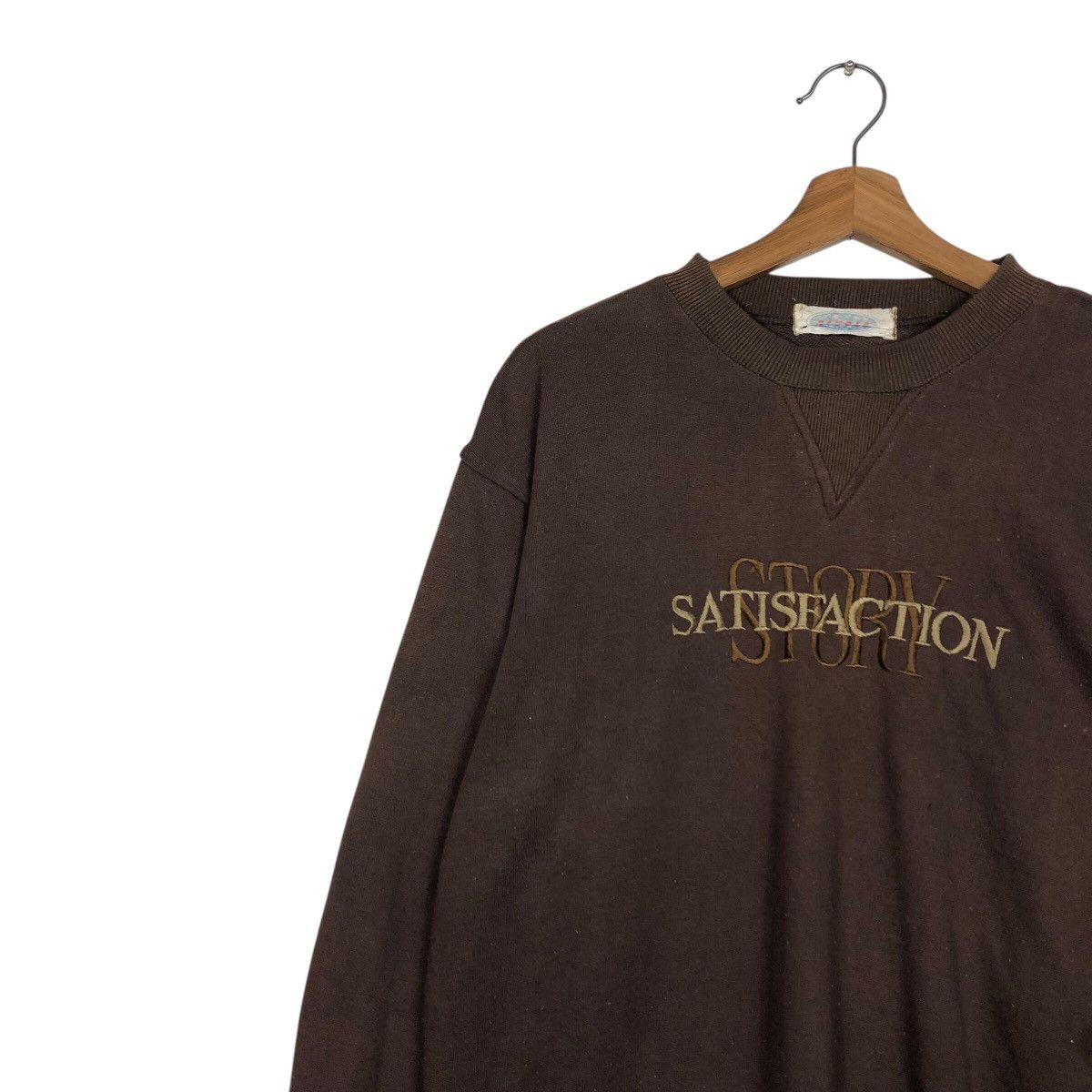 Japanese Brand 📌Vintage Sweatshirt Satisfaction Story Issey Miyake Size US L / EU 52-54 / 3 - 8 Thumbnail