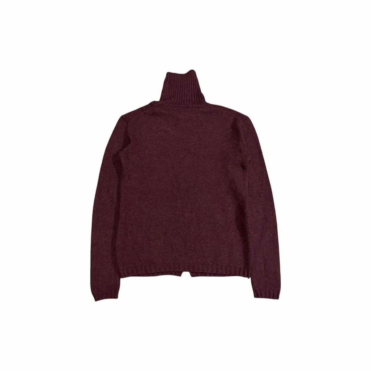 JUN MEN × Japanese Brand 🔥 Japanese Rare Design Jun Men Knit Sweater Bottom Half Zip Size US M / EU 48-50 / 2 - 9 Thumbnail