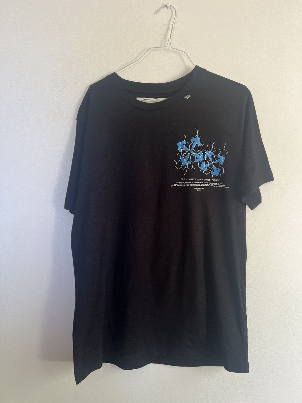 Off-White Off white Fence Logo TEE Size US L / EU 52-54 / 3 - 3 Thumbnail