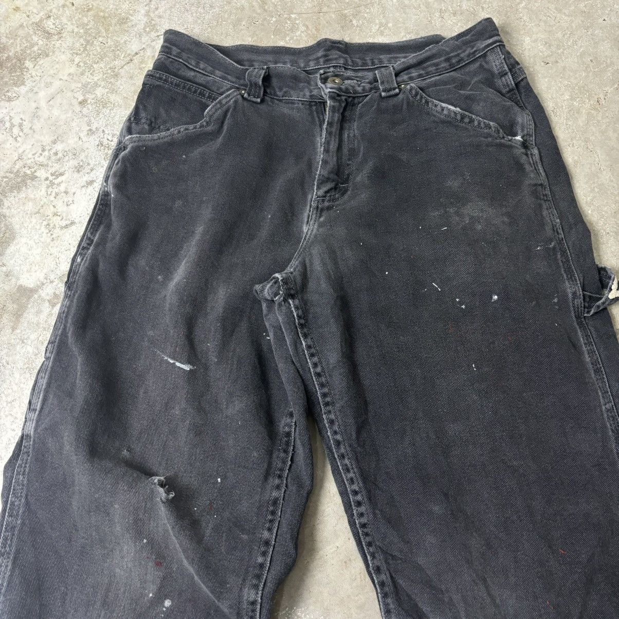 Lee × Vintage VINTAGE LEE DUNGAREE BLACK DENIM Size US 32 / EU 48 - 6 Thumbnail