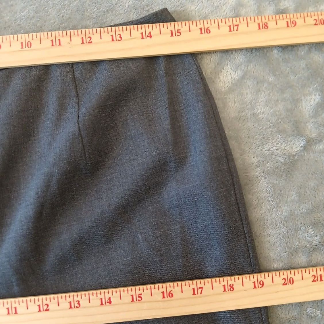 Zanella Zanella Dress Pants Womens Size 8 Gray Wool Blend Stretch 30x30 High Rise Italy Size 30" / US 8 / IT 44 - 2 Thumbnail