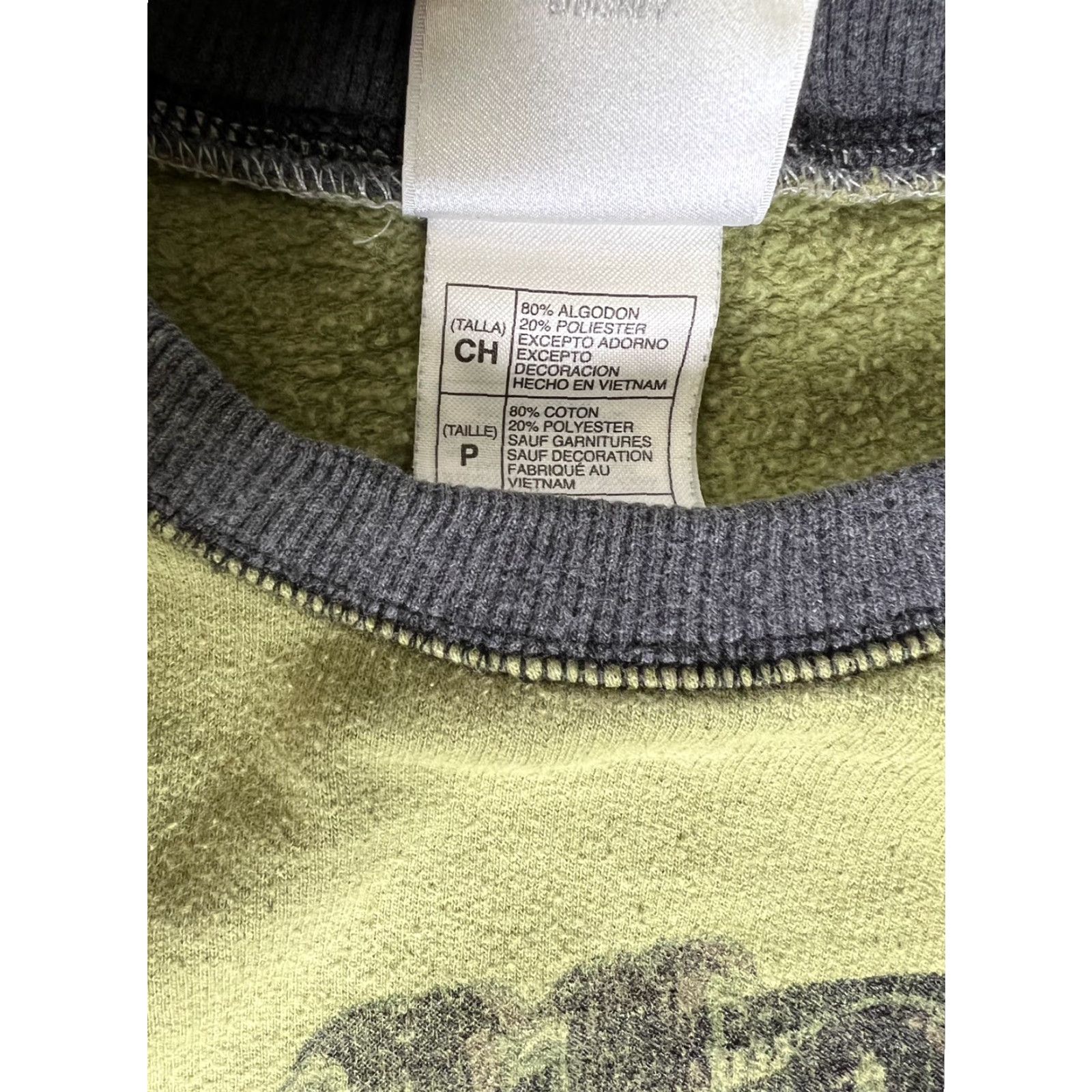 Disney VINTAGE Disney Grumpy Sweatshirt Shirt Mens S Green My House My Rules Pullover Crew Neck Long Sleeve Winter Spring Size US S / EU 44-46 / 1 - 7 Thumbnail