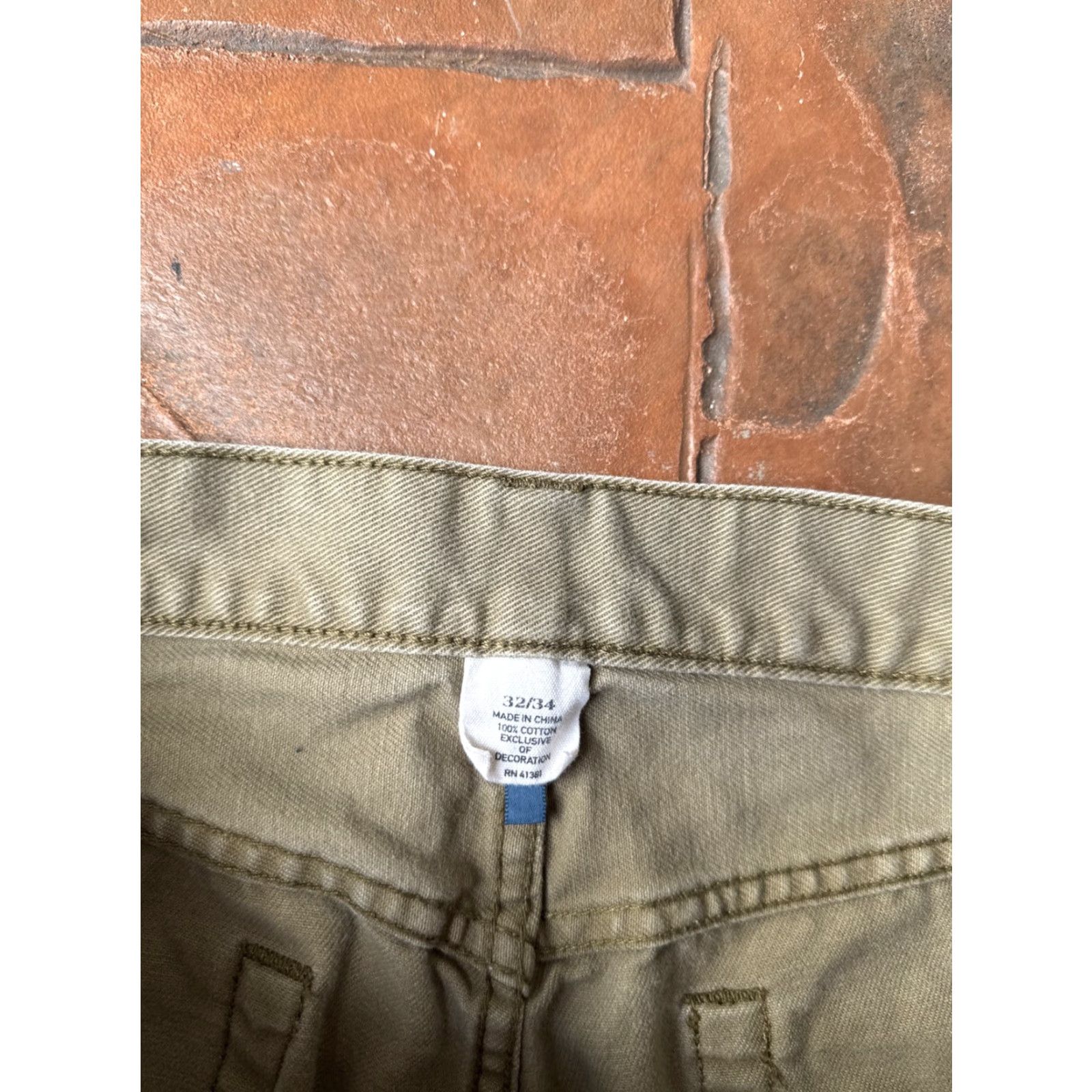 Polo Ralph Lauren Polo Ralph Lauren Jeans Mens 32x34 Brown Denim 867 Classic Fit Straight Leg RL Size US XS / EU 42 / 0 - 2 Thumbnail