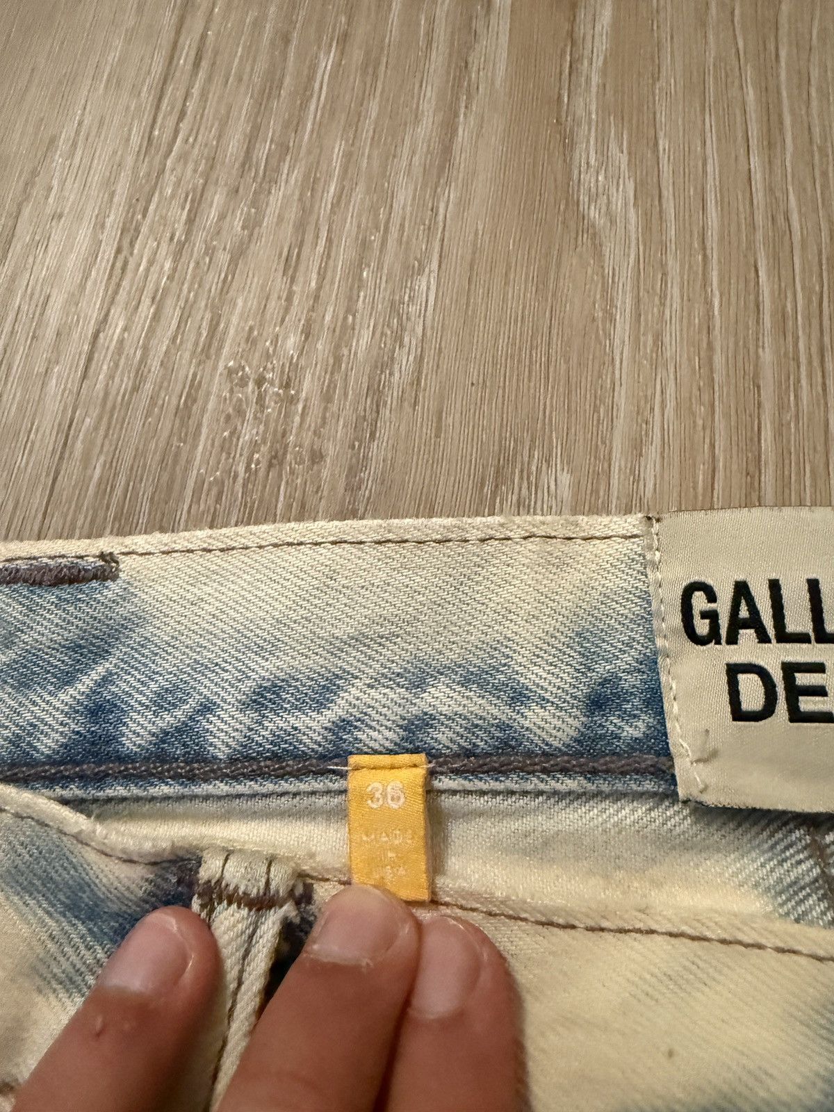 Gallery Dept. Gallery Dept G Patch Denim Jeans Size US 32 / EU 48 - 7 Thumbnail