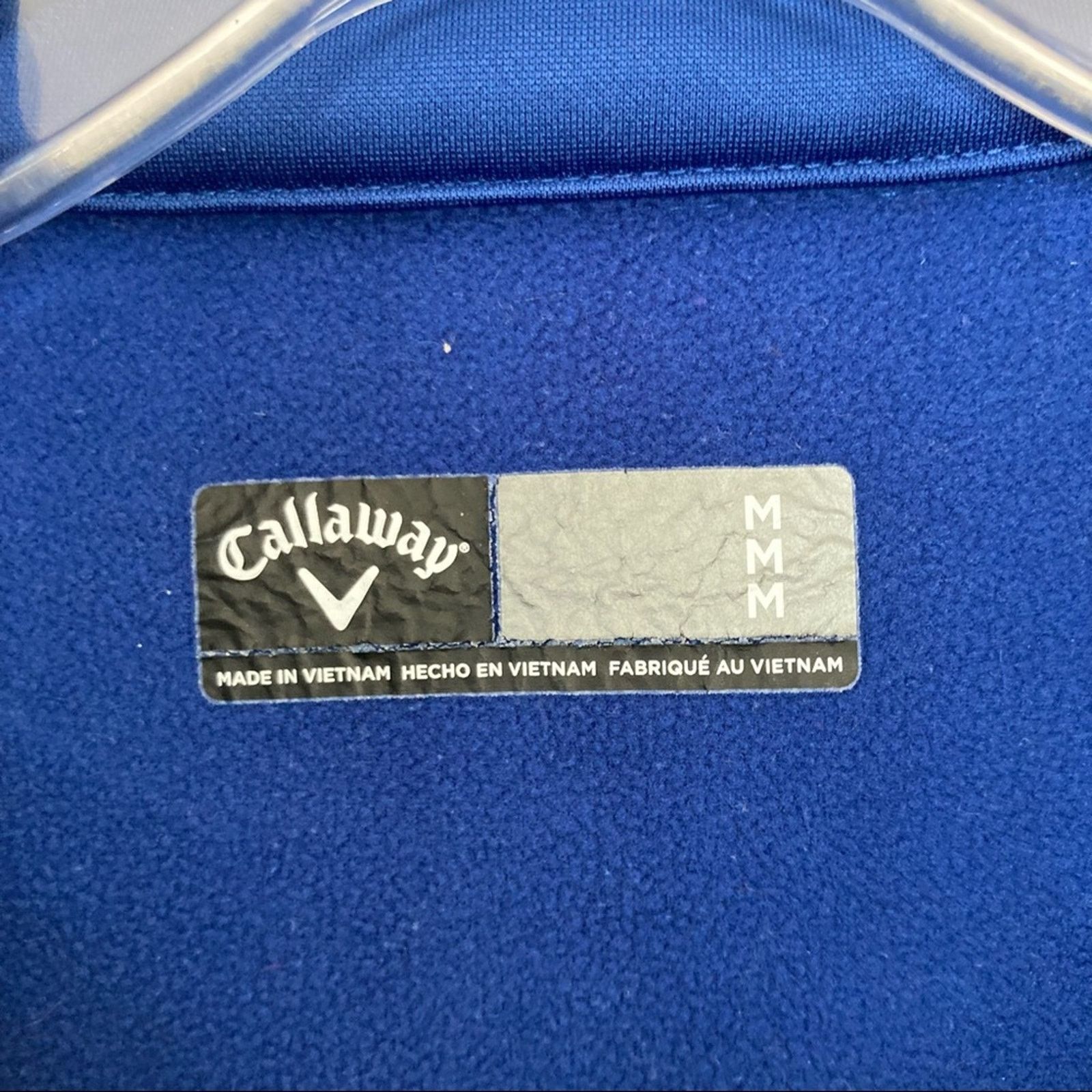 Callaway Callaway Blue Quarter Zip Sweater Sz M Size US M / EU 48-50 / 2 - 6 Thumbnail