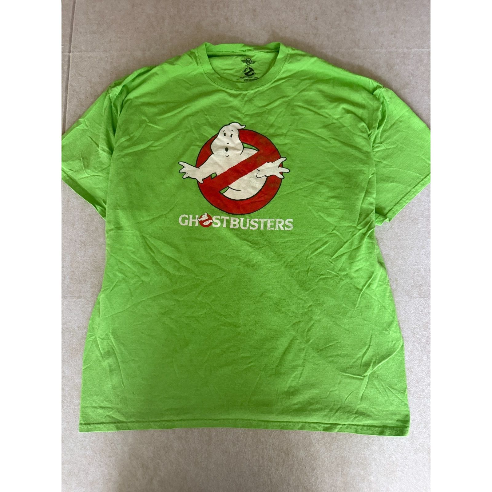 Other Ghostbusters T Shirt Mens 2XL Green Graphic Tee Movie Logo Size US XXL / EU 58 / 5 - 1 Thumbnail