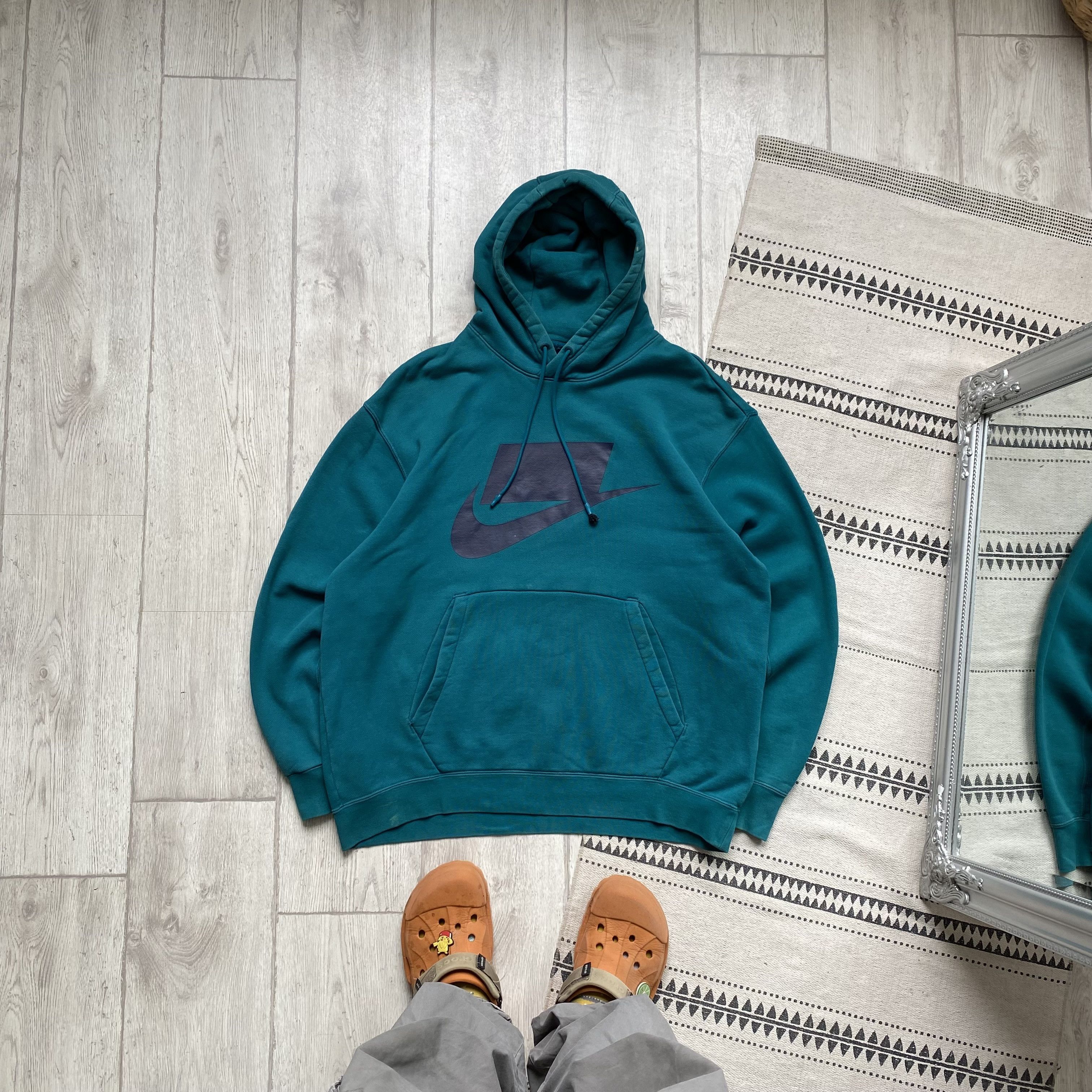 Nike 🛹 Skater Nike boxy hoodie Center logo Swoosh. not a semple Size US L / EU 52-54 / 3 - 1 Thumbnail