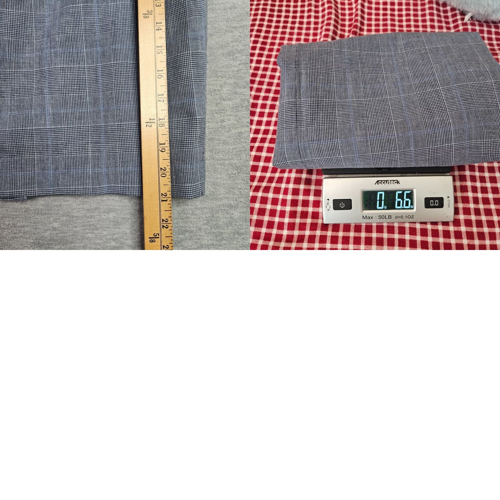 Reiss Reiss Skirt Pencil Blue White Plaid Size 8 Linen Polyester Wool Elastane Multicolor Short A-Line Women’s Knit? Size 30" / US 8 / IT 44 - 8 Thumbnail
