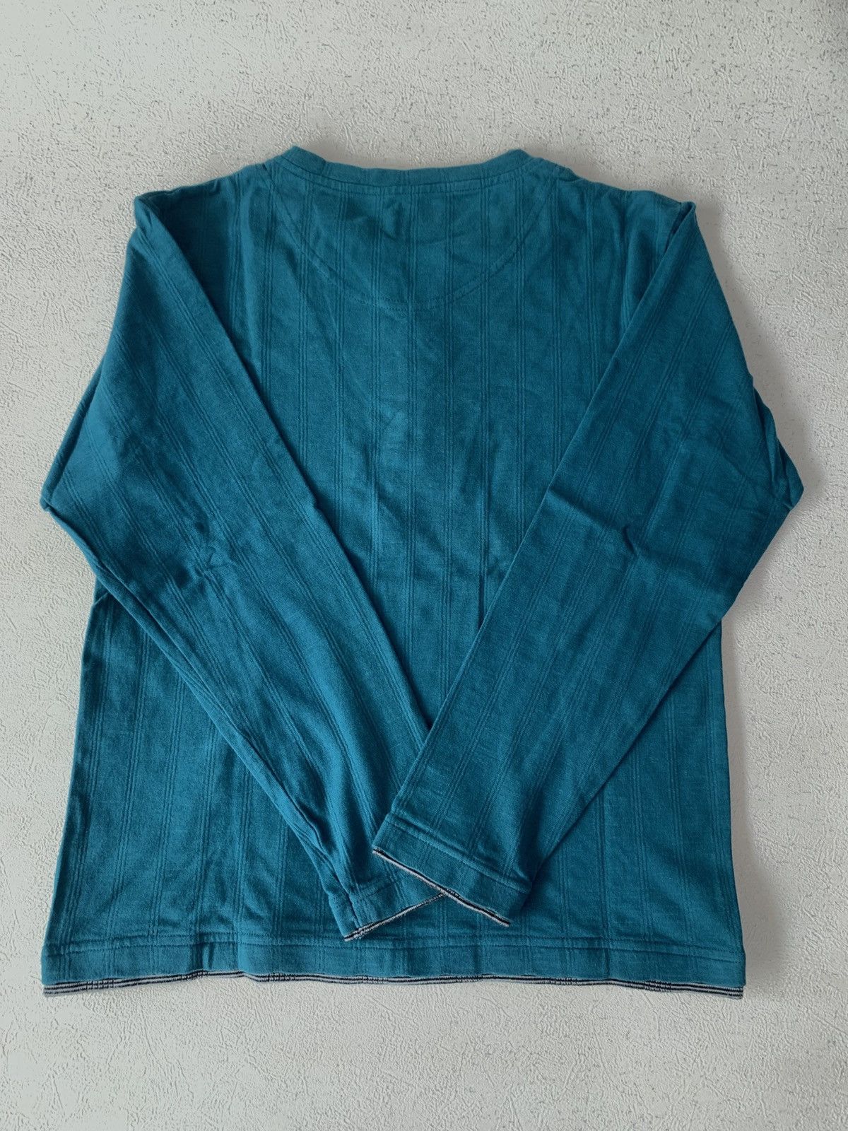 Japanese Brand 2000s Japanese Archive Sunlucas double layer longsleeve tee Size US M / EU 48-50 / 2 - 5 Thumbnail